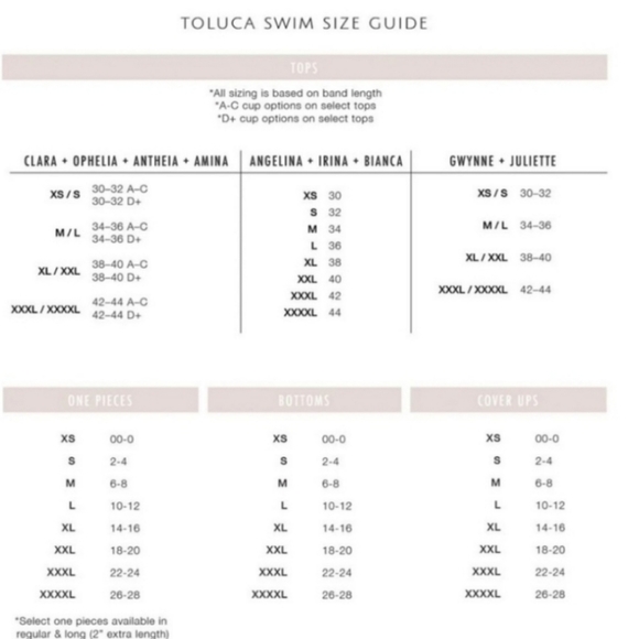 Toluca Swim Irina Lace-up Back Bandeau- Adonis - Picture 9 of 10